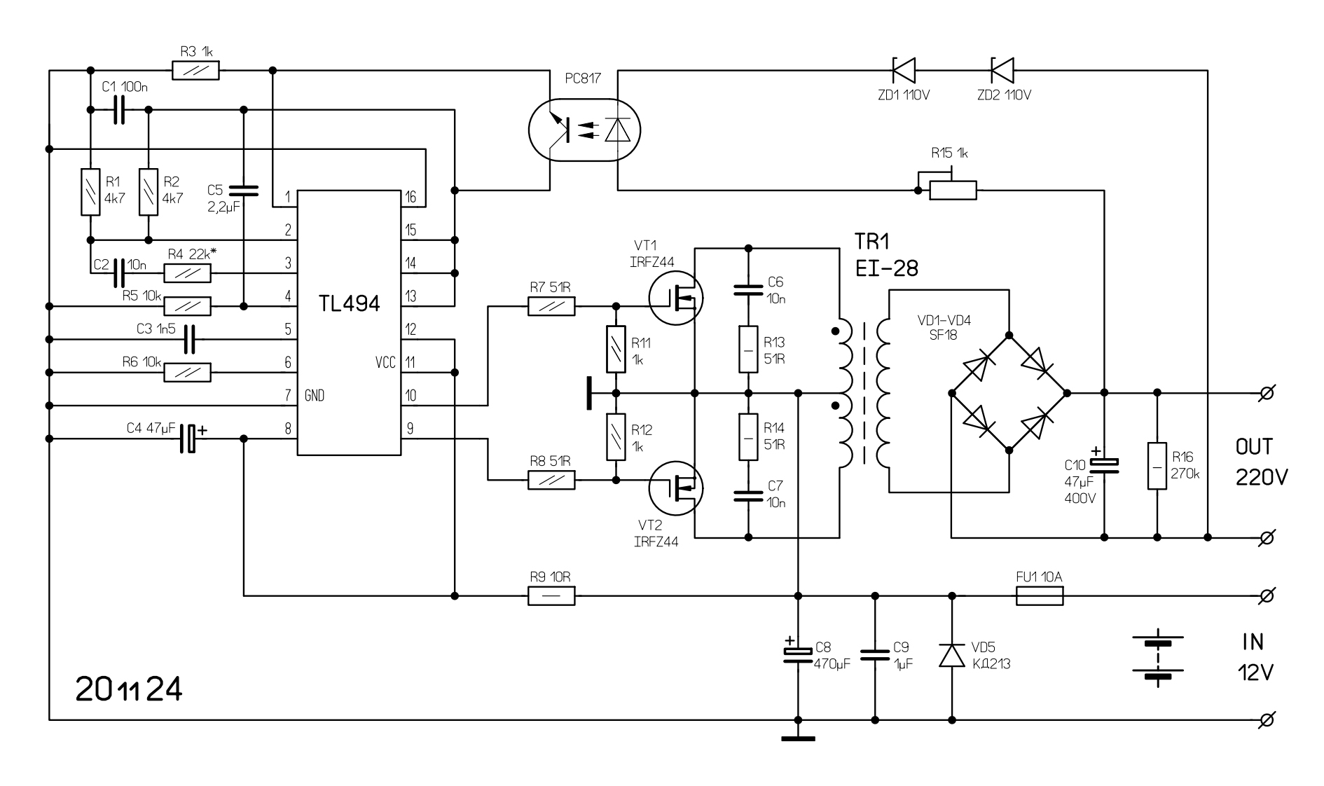 Схема инвертора 12V_220V на TL494_2.JPG