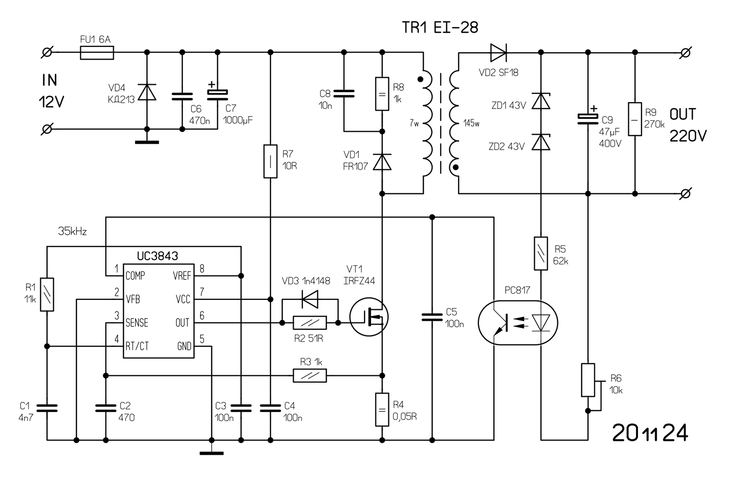 ПН на UC3843_12_220V_40w.JPG